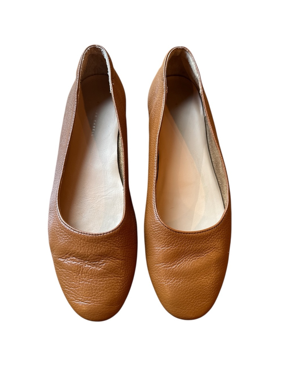 Oliver Cabell Women’s Dream Leather Ballet Flats -  Made In Italy - Brown